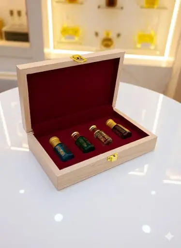 Zavelia Royal Quartet Attar Gift Box (4 x 6ml)